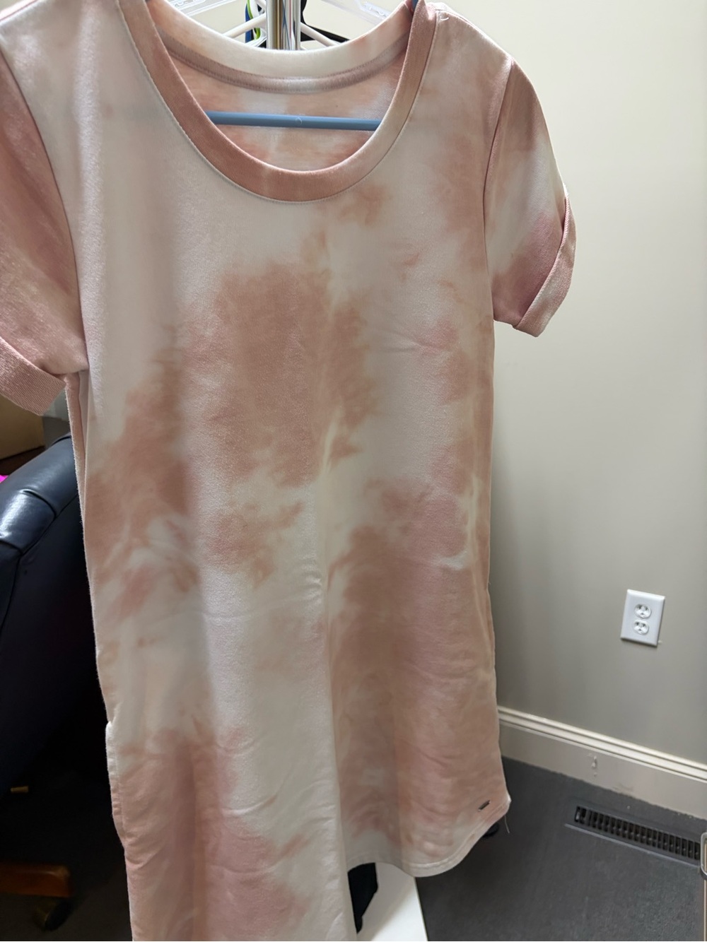 The Southern Shirt Company Blush Tie-Dye Short Sleeve Tee